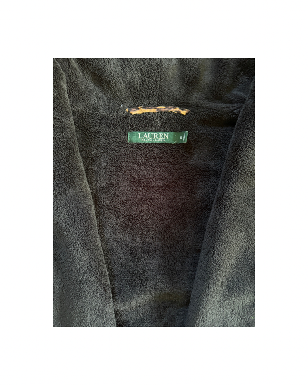 Y2K Cheetah Ralph Lauren Robe