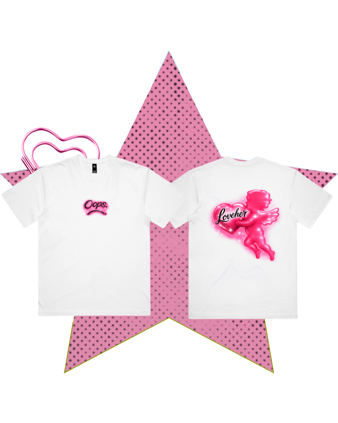 Oops. Loveher Cupid Men’s Box Tee
