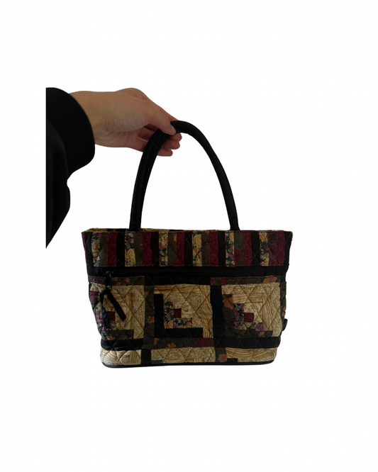 Quilted Patchwork Handbag