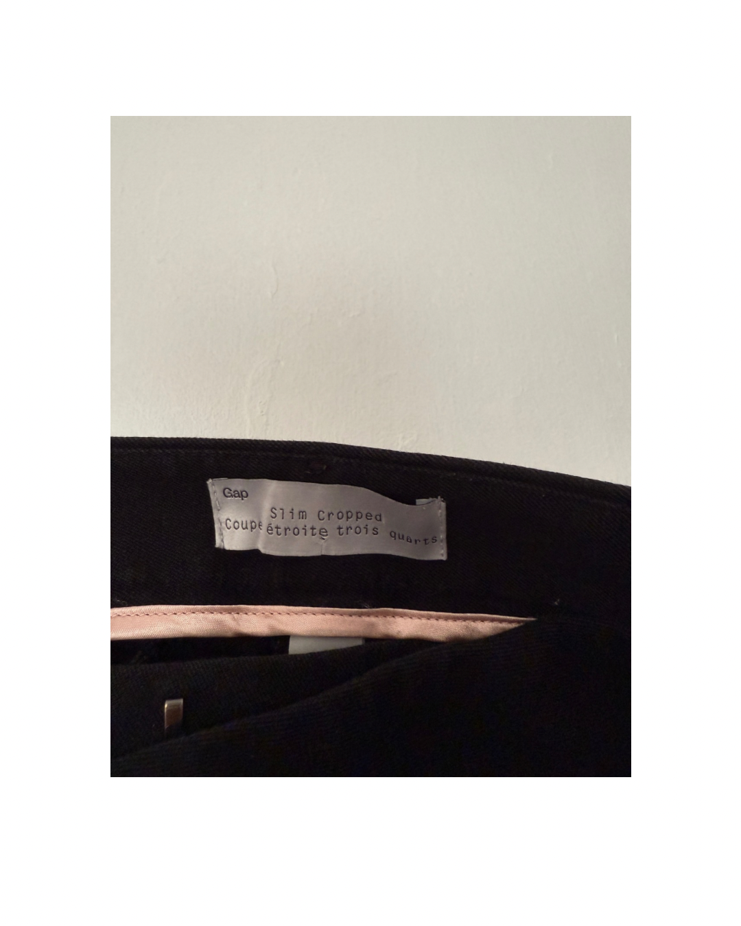 Gap slim Cropped Coupe Etroite Pants
