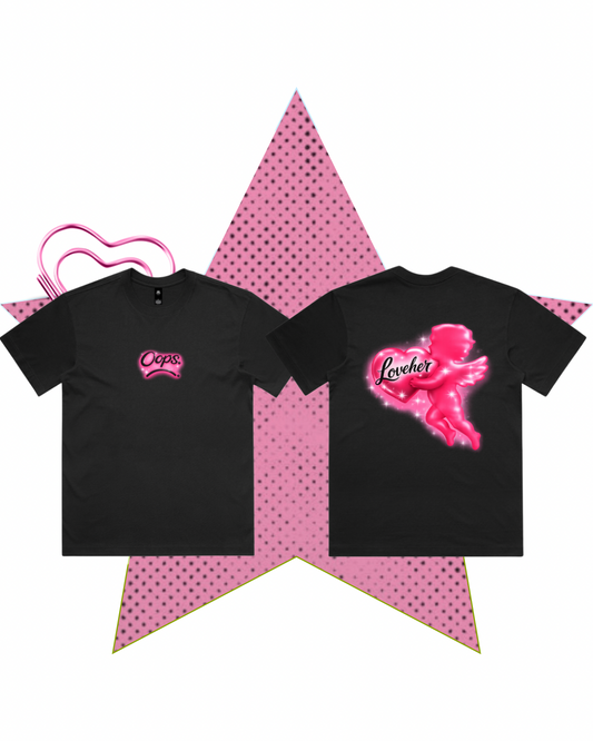 Oops. Loveher Cupid Men’s Box Tee