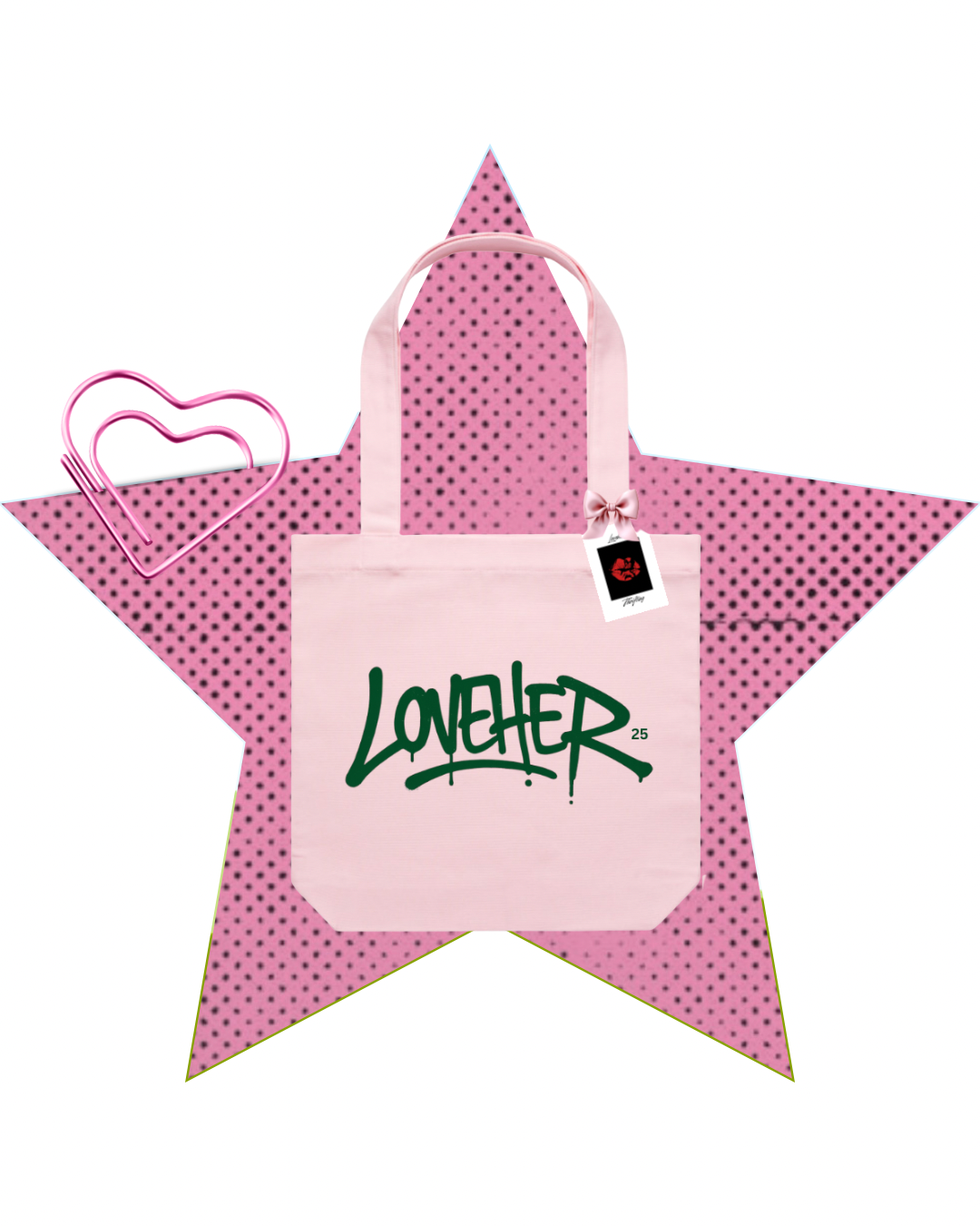 Loveher Tote Bags